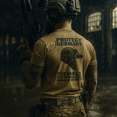 Protect Germany - Niemals schwach, immer bereit   - Herren Shirt
