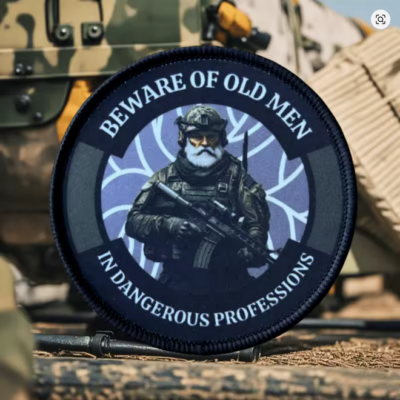 BEWARE OF OLD MEN IN DANGEROUS PROFESSIONS - Patch